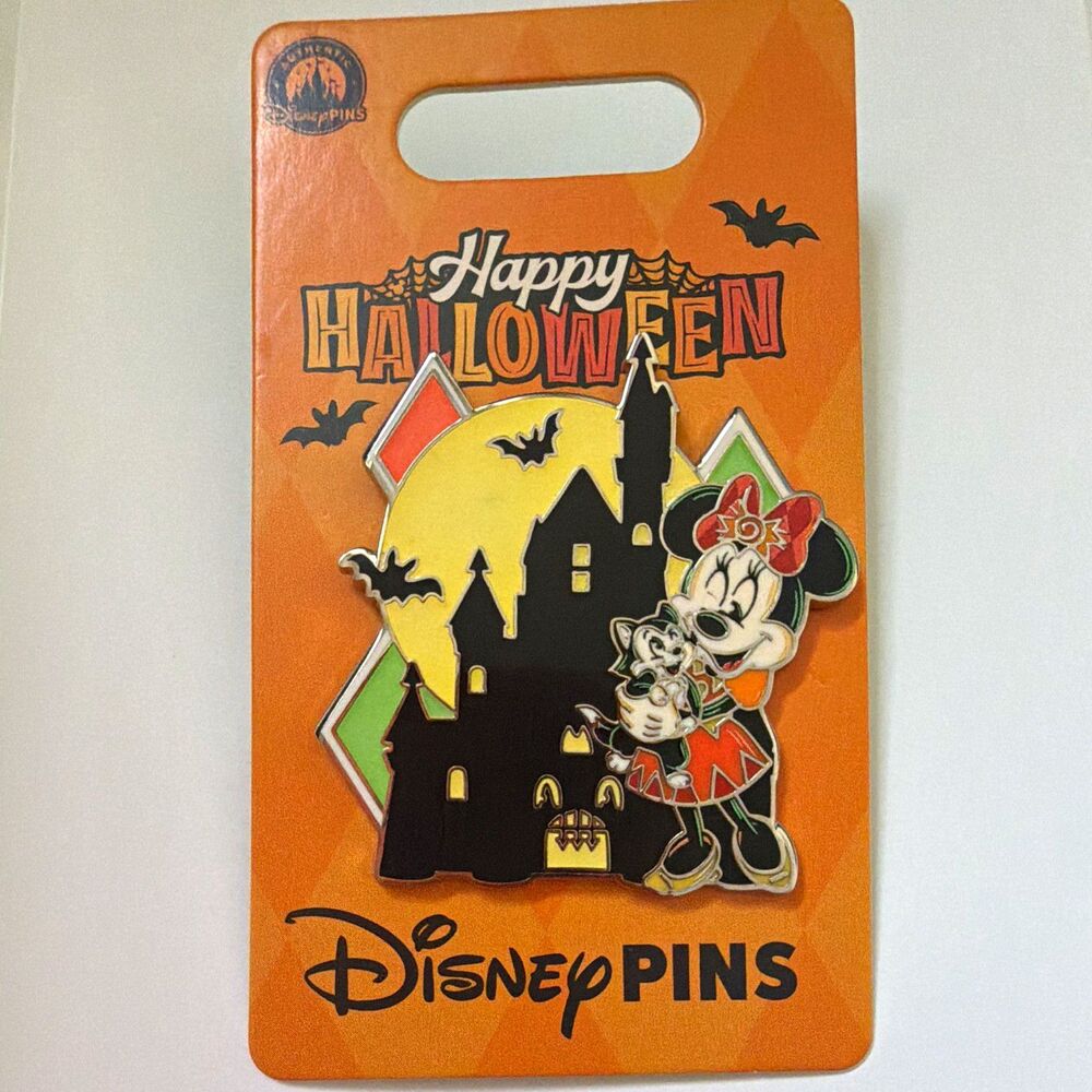 Disney Franchise Happy Halloween Minnie Mouse Single Trading Pin